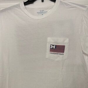 Vineyard Vines Mens Tee Michigan UofM
